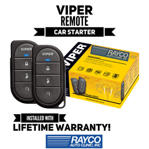 Viper 1-Way Remote Start System W/ Lock & Unlock INSTALLED